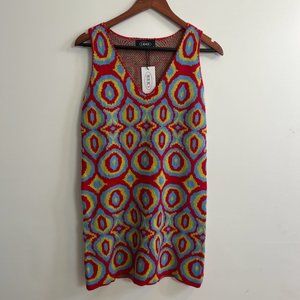 Knit Cider NWT colorful psychedelic tunic size small